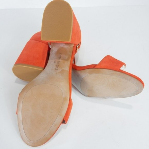 Kenneth Cole Reaction Hannon Dress Sandals Persimmon -8.5 - Picture 6 of 7